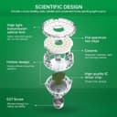 Thumbnail 5 de SANSI LED Pflanzenlampe 300W Vollspektrum mit Timer 🌱