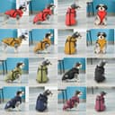 Thumbnail 2 de Savlot Hundejacke Winterweste Jacken Hundemantel Hundepullover Haustier Skifahren Kostüm Ärmellose Baumwolle Gepolsterte Weste Mit Brustgurt Gurt - Grün, XXL
Savlot Hundejacke Winterweste Jacken Hund…