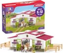 Thumbnail principal de Schleich Horse Club Reiterhof mit Reiterin und Pferden 42344 97 Teile ⌚