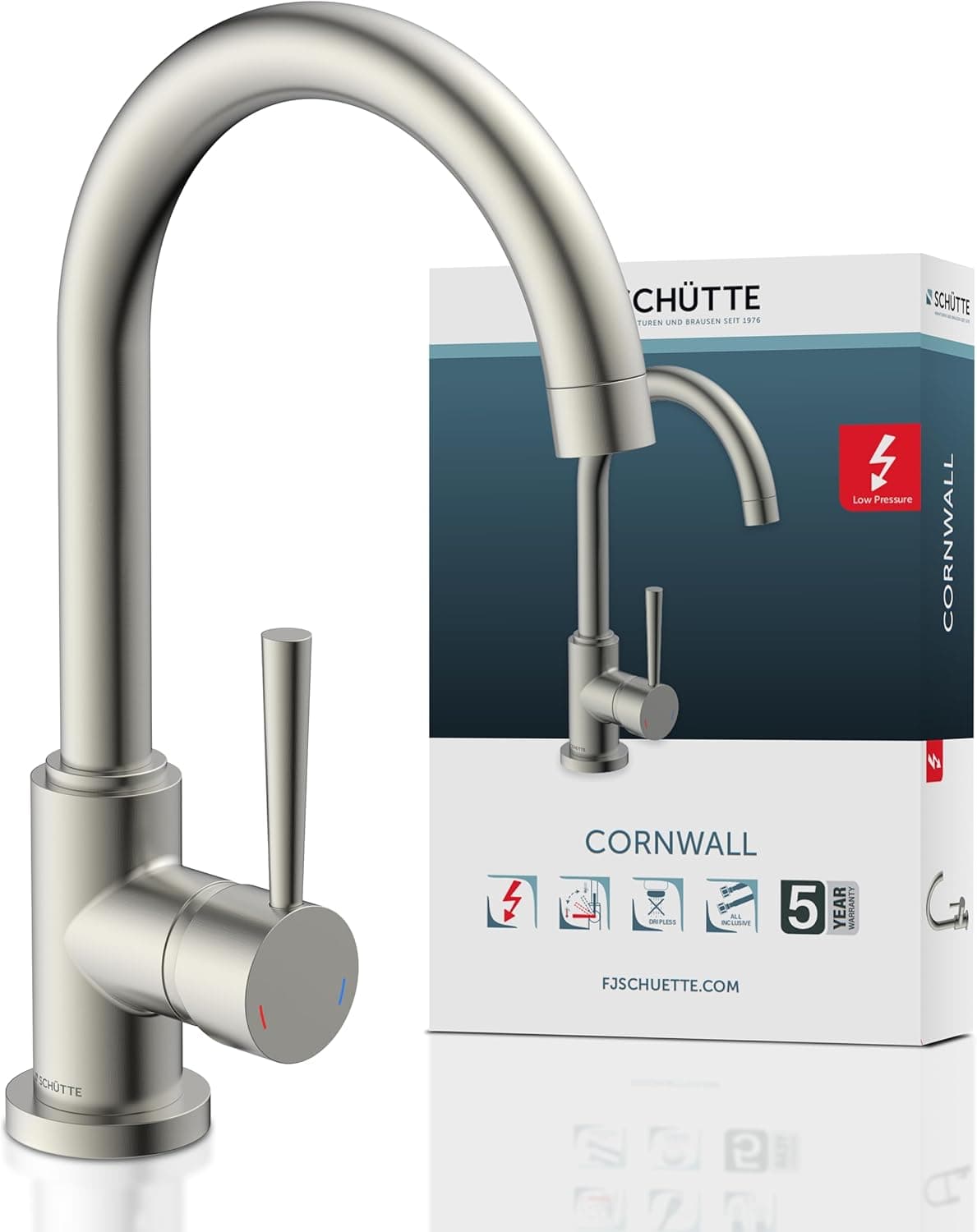 SCHÜTTE 79129 CORNWALL Küchenarmatur 360° 🚰