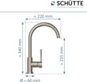 Thumbnail 3 de SCHÜTTE 79129 CORNWALL Küchenarmatur 360° 🚰