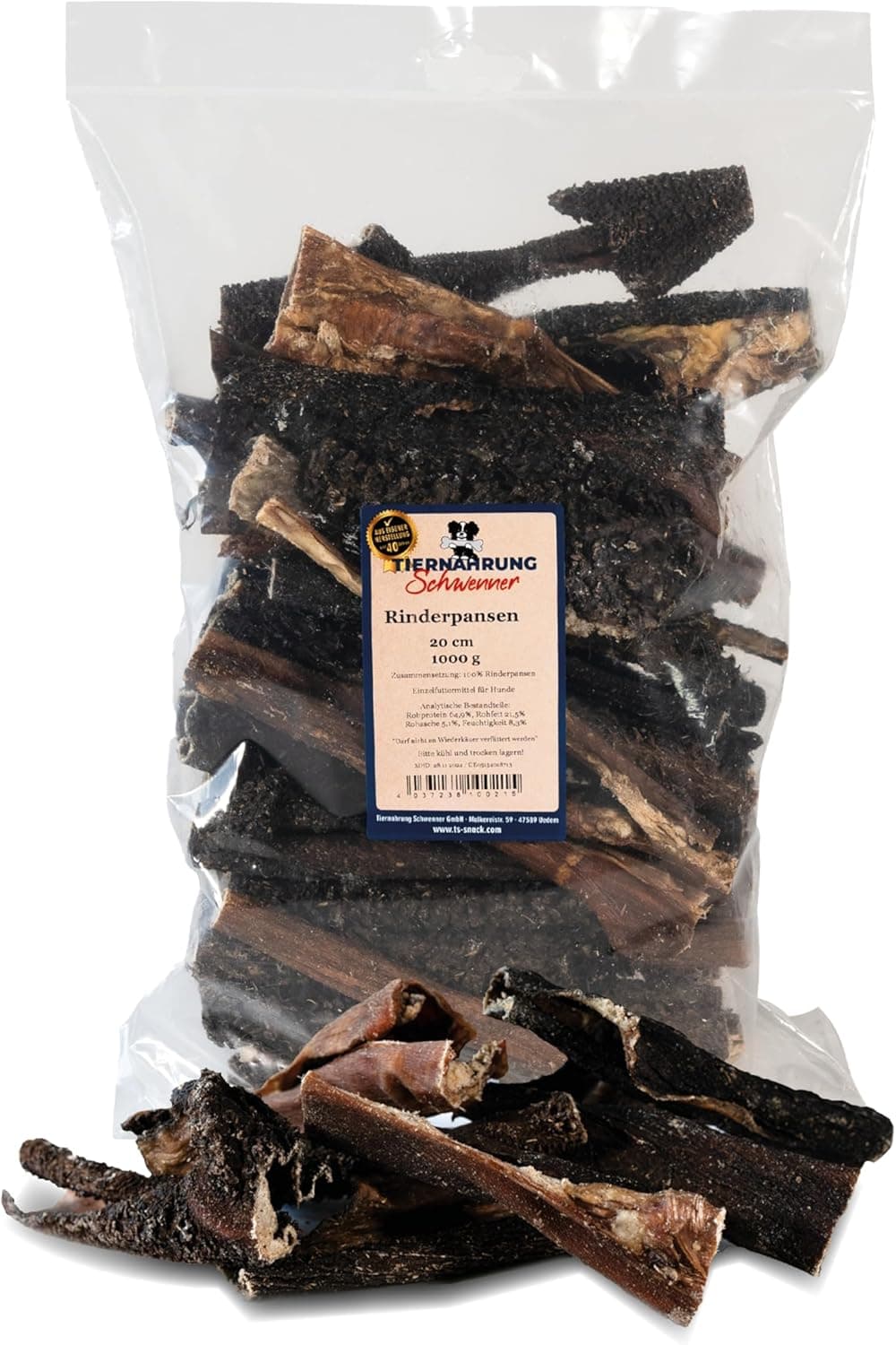 Schwenner Rinderpansen Hundesnack 1000 g 🍖