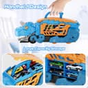 Thumbnail 2 de Shawe Dinosaurier Transporter Truck mit 6 Spielzeugautos 🚚