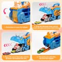 Thumbnail 4 de Shawe Dinosaurier Transporter Truck mit 6 Spielzeugautos 🚚