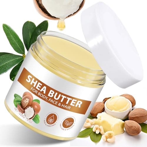 Sheabutter Unraffiniert & Roh 220g 100% Reine Bio Kosmetik ⌚