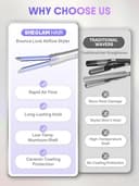 Thumbnail 6 de SHEGLAM Kamm‑Glätteisen Kaltluft 360° Styling 4 Stufen ⌚