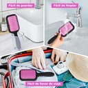 Thumbnail 5 de SHINLEA Haarbürste ohne Ziepen für nasses und trockenes Haar Rosa ⌚