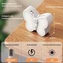 Thumbnail 4 de SIBI LIGHTING Nachtlicht mit Bewegungssensor 2er Set ⌚