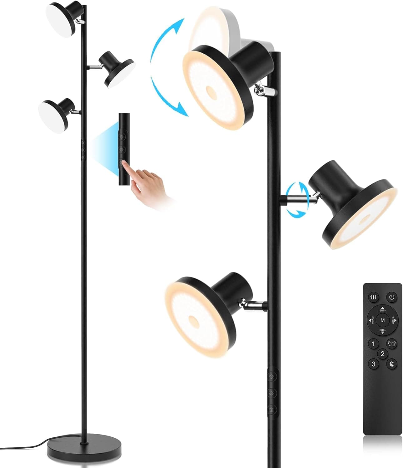 SIBRILLE Stehlampe LED 36W dimmbar 2500 lm 💡