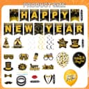 Thumbnail 1 de Silvester Deko 2026 XXL Set mit Girlande und Ballons 🎈