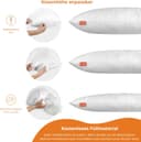 Thumbnail 2 de sleepling Kopfkissen 80×80 cm Allergiker Kissen 🛏️