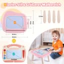 Thumbnail 1 de Smasiagon Magnettafel Kinderspielzeug ab 1 Jahr – Kindermaltafel 4 Beine 💻