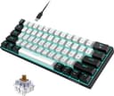 Thumbnail principal de Snpurdiri 60% mechanische Gaming-Tastatur mit braunen Schaltern ⌨️