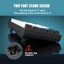 Thumbnail 2 de Snpurdiri 60% mechanische Gaming-Tastatur mit braunen Schaltern ⌨️