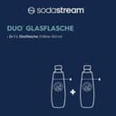Thumbnail 1 de SodaStream DUO Glasflasche 1048 ml 🥤