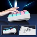 Thumbnail 6 de SOLIDEE 61‑Tasten Gaming‑Tastatur mit roten Schaltern 🎧