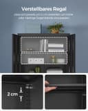 Thumbnail 6 de SONGMICS OMC015B01 Aktenschrank 5 Ebenen mit Schloss 🗄️