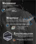 Thumbnail 1 de SPOSULEI Herren Winter Fleecejacke → Warme Verdickte Jacke mit Kapuze ⌚