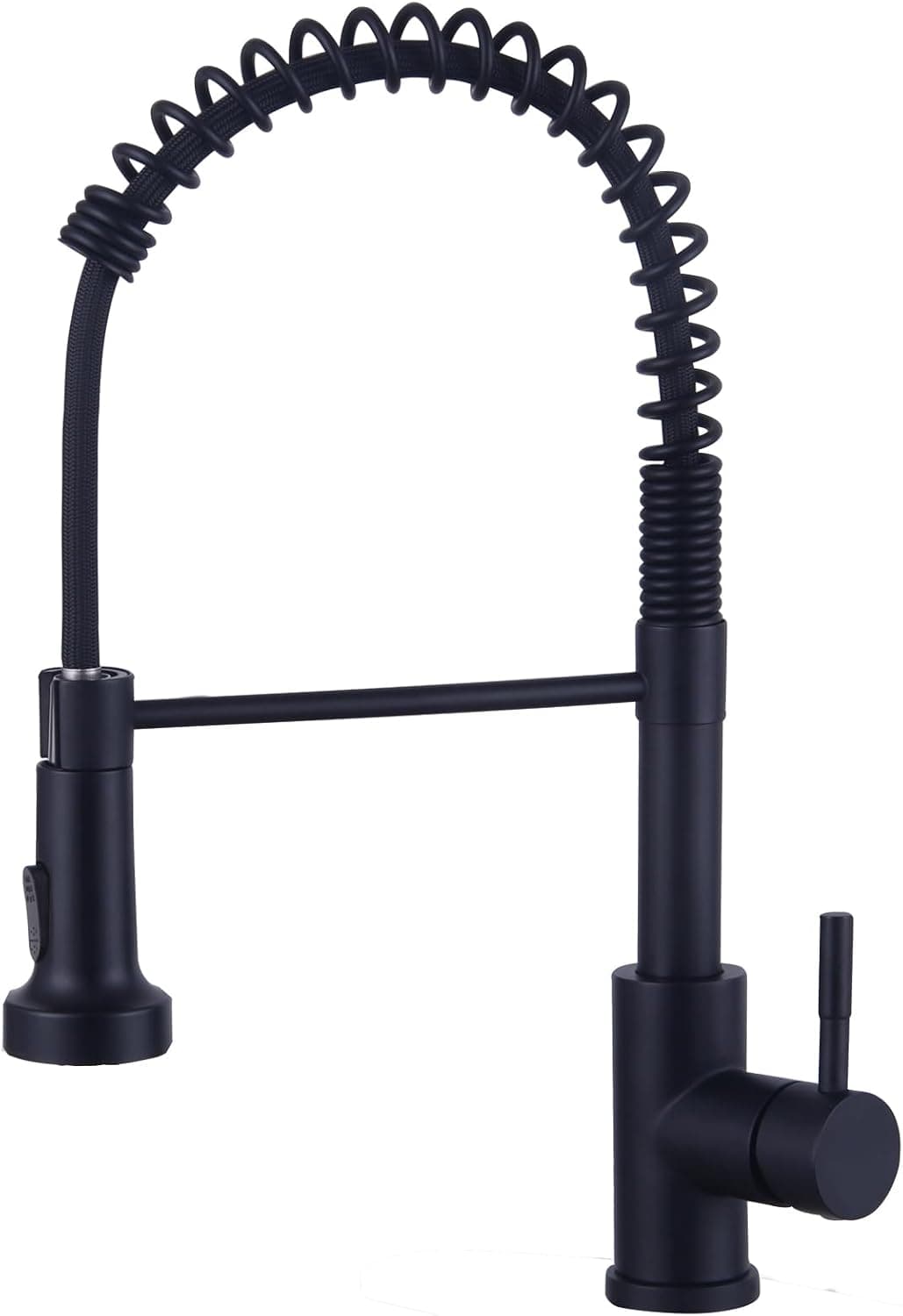 Spültischarmatur Mattschwarz Hochdruck 360° ⛲