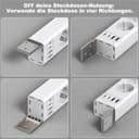 Thumbnail 1 de Steckdosenleiste 5‑fach Untertisch mit USB‑C PD20W 📺