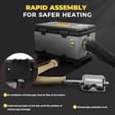 Thumbnail 7 de Sunster 8kW Diesel-Luftheizung mit CO‑Sensor 🔥