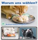 Thumbnail 1 de Supet Katzennapf flach 17 cm, 2er-Set 🐱