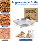 Thumbnail 5 de Supet Katzennapf flach 17 cm, 2er-Set 🐱