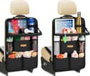Thumbnail principal de SURDOCA Auto Organizer Kinder mit Klapptisch – Rücksitz Organizer mit Touchscreen-Tabletfach 📷
