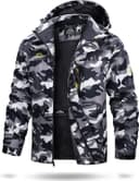 Thumbnail 2 de TACVASEN Herren Skijacke – gefüttert, wasserabweisend 🎿