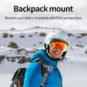 Thumbnail 6 de TELESIN Rucksack-Schultergurt Halterung für Action‑Kameras 🎥