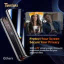 Thumbnail 6 de Tentoki Sichtschutz für iPhone 16 Pro Max 6,9 Zoll ⚙️