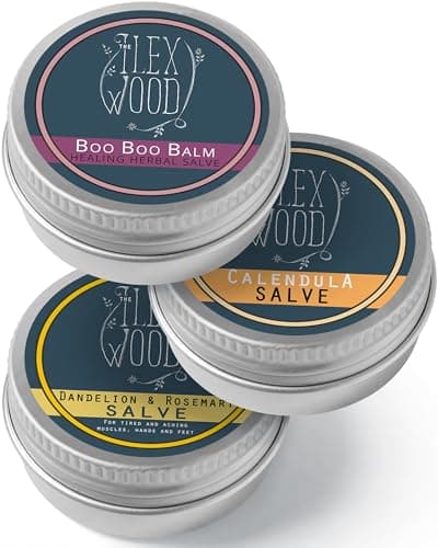 The Ilex Wood vegane Kräutersalbe Geschenkset 3 x 100 ml ⌚