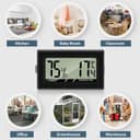 Thumbnail 6 de Thlevel Mini Thermo-Hygrometer 8er-Set für Innenräume 🌡️