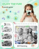 Thumbnail 4 de TIATUA Kinderkamera 2,4 Zoll 1080P 📷