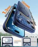 Thumbnail 6 de TOCOL iPhone 17 Pro Max Hülle 6,9" – MagSafe, blau 📱