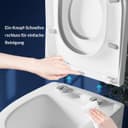 Thumbnail 3 de Toilettensitz Kinder mit Absenkautomatik D-Form Weiß ⌚