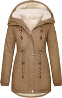 Thumbnail 3 de TOMEEK Damen Winterjacke Wintermantel mit Teddyfell ⌚