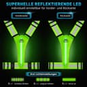 Thumbnail 2 de Topward Warnweste Sicherheitsweste Fahrrad, High-Vis Reflektierende Weste ⌚🚴?