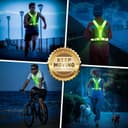 Thumbnail 6 de Topward Warnweste Sicherheitsweste Fahrrad, High-Vis Reflektierende Weste ⌚🚴?