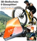 Thumbnail 2 de TORRAS Glasfolie für iPhone 13/13 Pro & 14 2er Pack 📱