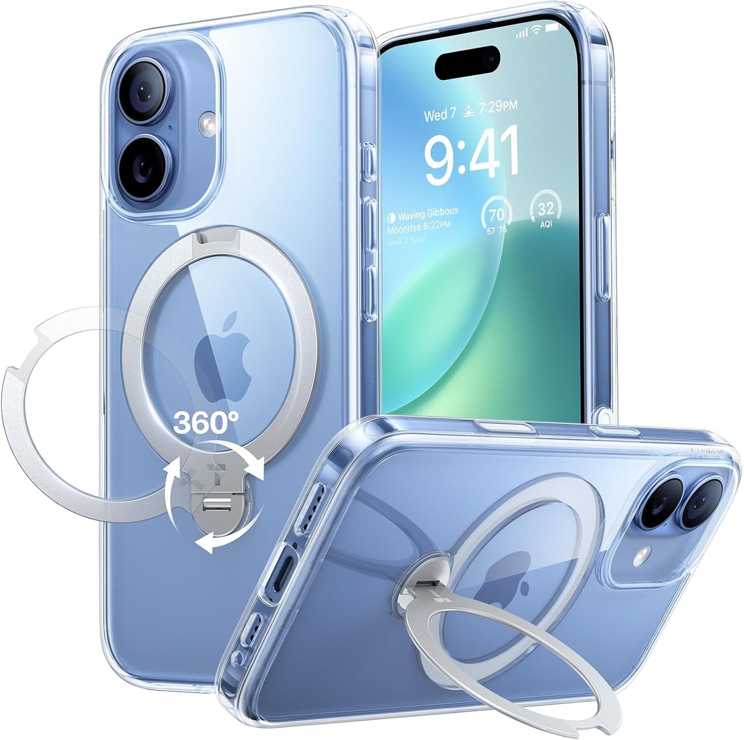 TORRAS Ostand Q3 Spin für iPhone 17 Hülle 360° Ständer 📱