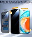 Thumbnail 2 de TORRAS Präzise iPhone 16 Pro Max Privatsphäre Panzerglas 2 Stk. 📱
