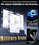 Thumbnail 3 de TORRAS Präzise iPhone 16 Pro Max Privatsphäre Panzerglas 2 Stk. 📱