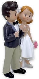 Thumbnail 3 de Tortenfigur Hochzeit Brautpaar Cake-Topper 🎂