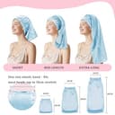 Thumbnail 3 de Townssilk Seidenhaube Schlafen 22 Momme 58 cm ⌚