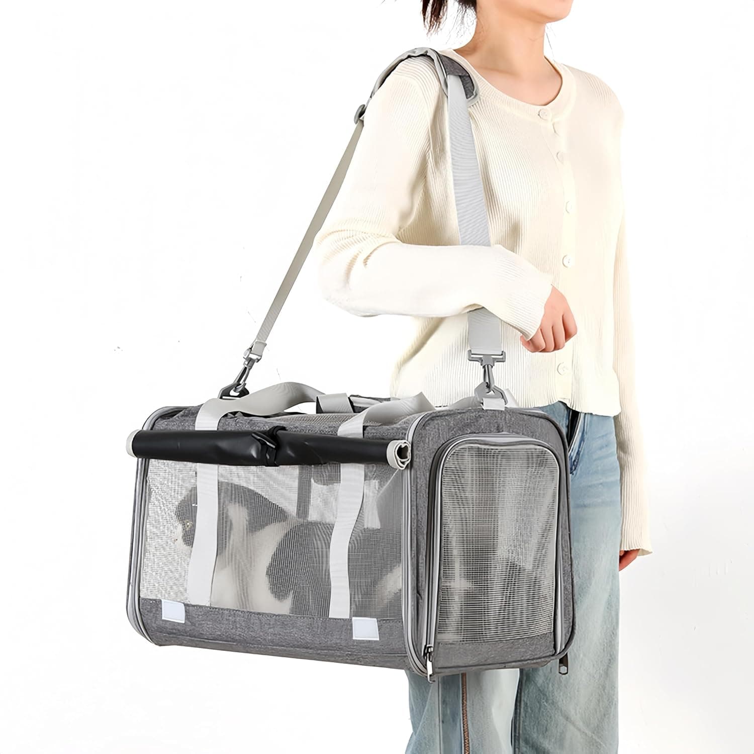 Tragetasche für Katzen und Hunde bis 8 kg 🐶