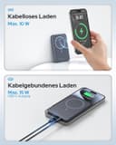 Thumbnail 4 de TRKOY Slim Magnetische Powerbank 5000 mAh 🔋