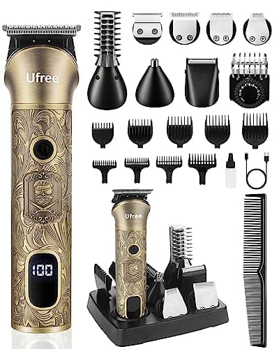 Ufree Haarschneidemaschine 7‑in‑1 Barttrimmer für Herren ✂️