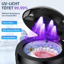 Thumbnail 2 de Ultraschallreinigungsgerät, Opilea 45kHz Dental Pod, 4 Modes Ultrasonic Cleaner for Zahnersatz, Retainer, Aligner, Prothesen, Zahnbürstenkopf, Schmuck Schwarz
Ultraschallreinigungsgerät, Opilea 45kHz Dental Pod,…