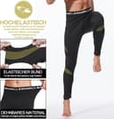 Thumbnail 4 de UNIQUEBELLA Thermounterwäsche Unterhosen Funktionswäsche Ski ⌚